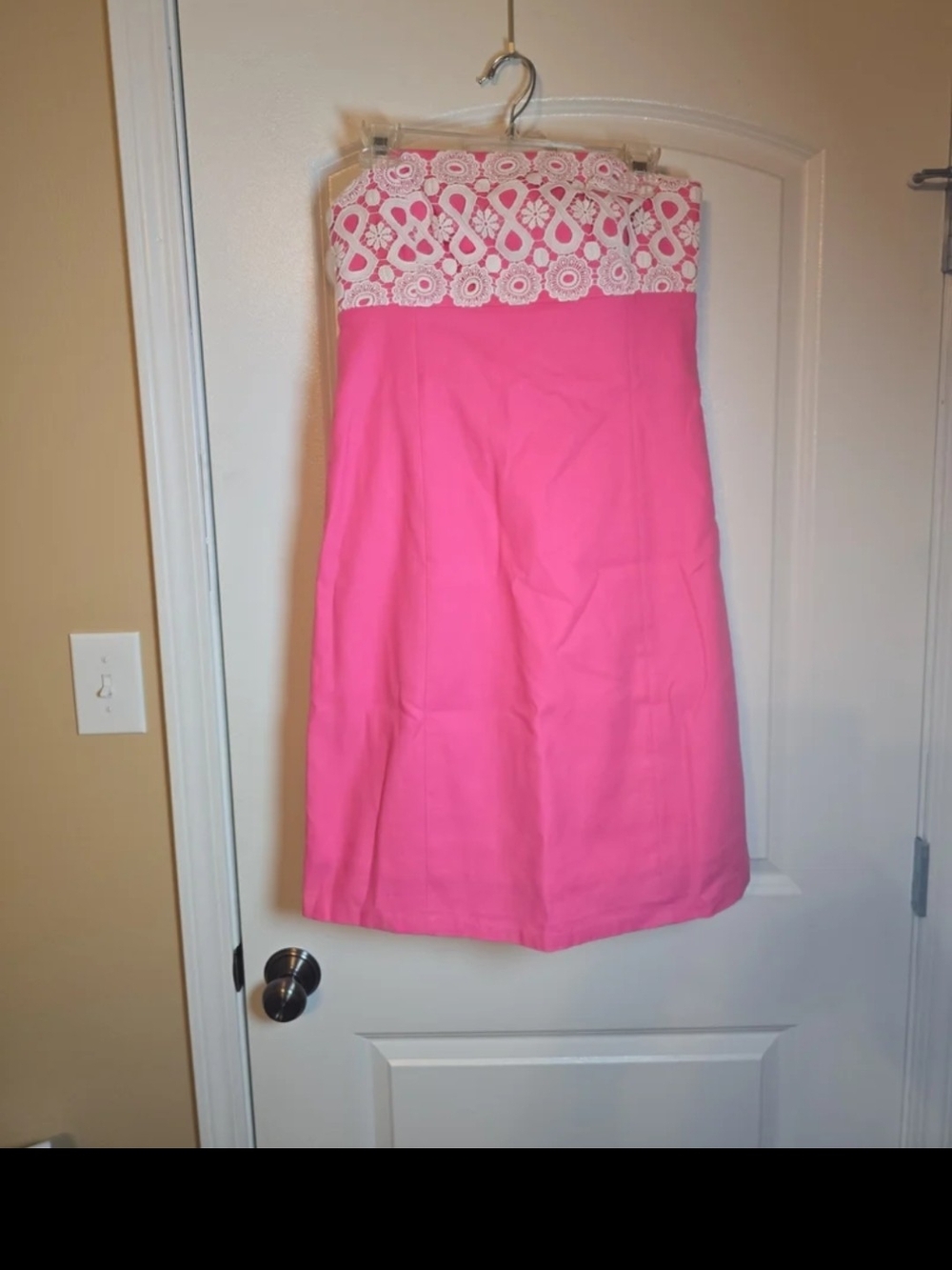 Lilly Pulitzer Bowen strapless dress size 8
